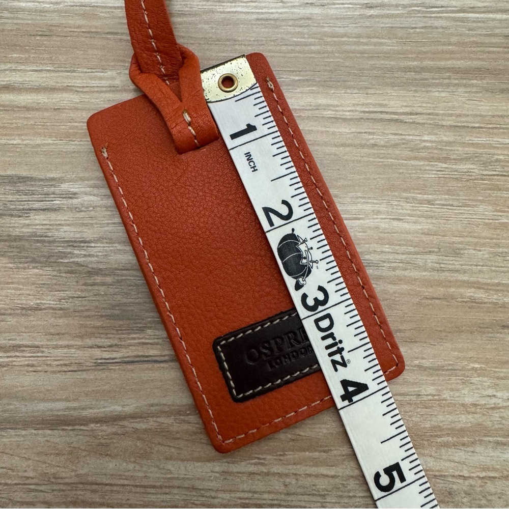 Osprey London Leather Luggage Tag - Picture 7 of 8